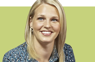 Photo of woman in blue shirt.